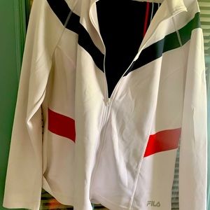 Fila jacket and pants.